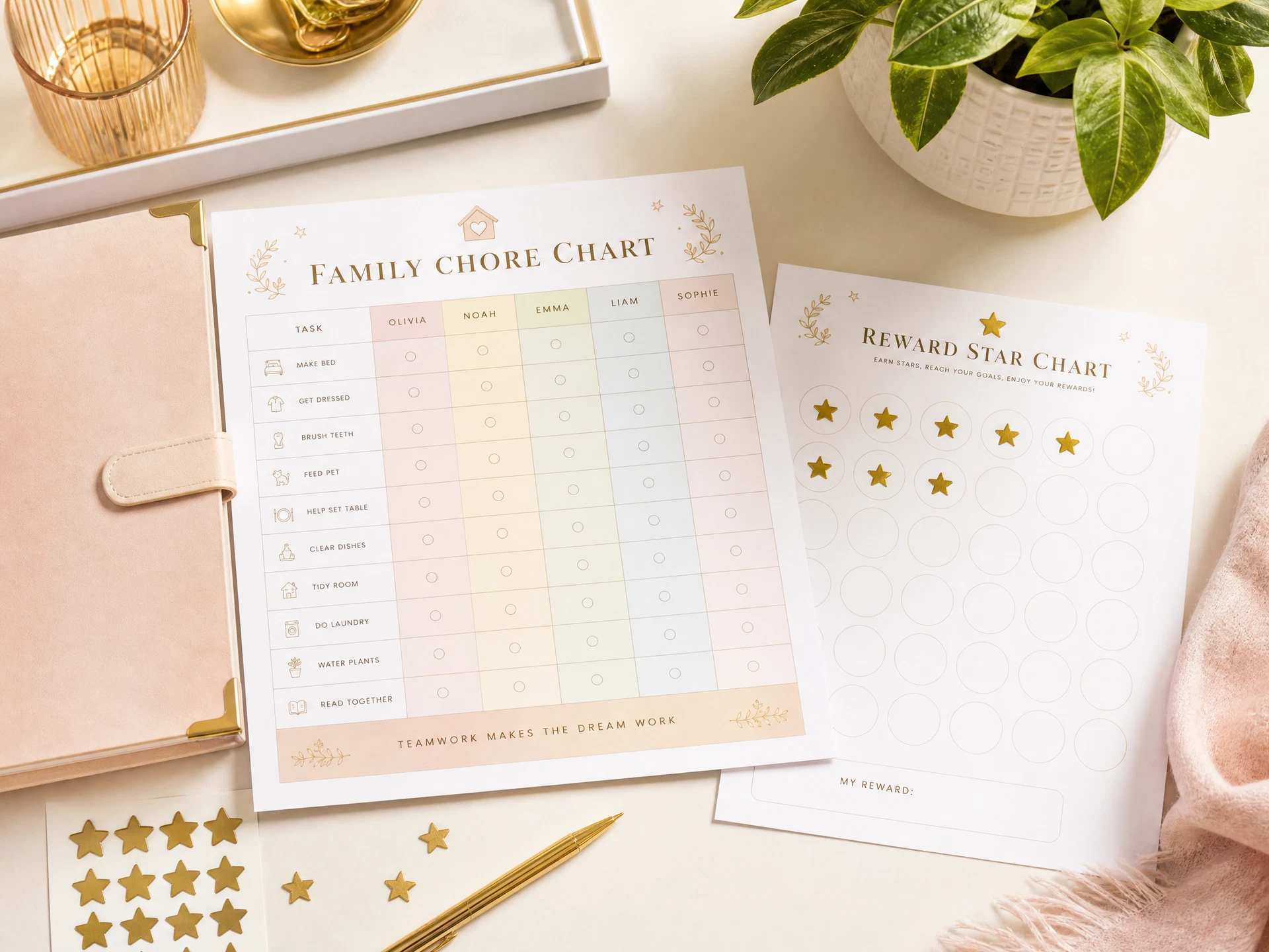 Family Chore Chart & Reward System